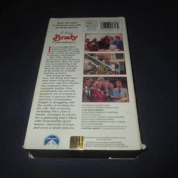 A Very Brady Christmas (VHS, 1992) - Picture 2 of 6